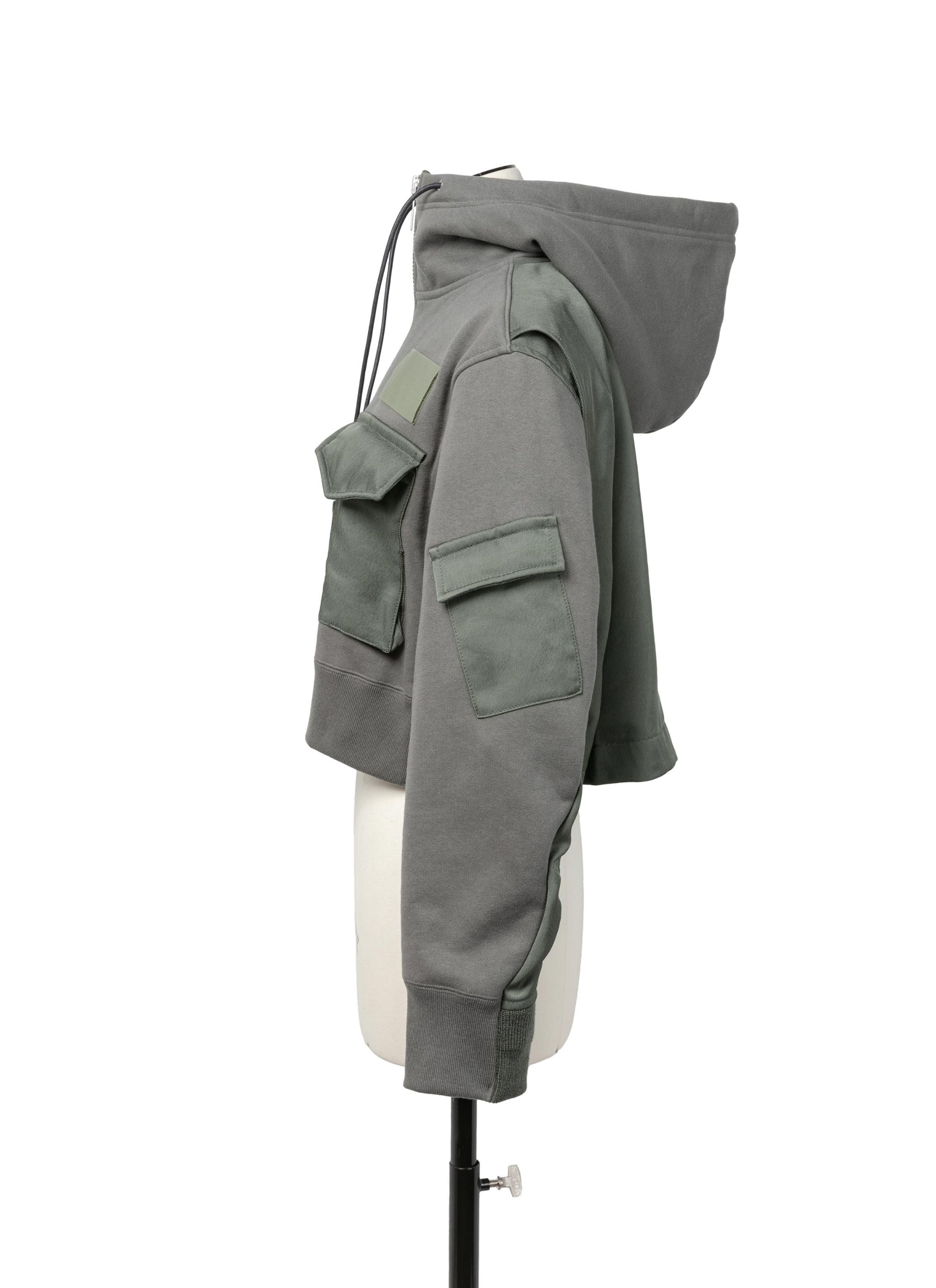 sacai x SPIEWAK Cotton Jersey Hoodie - 3