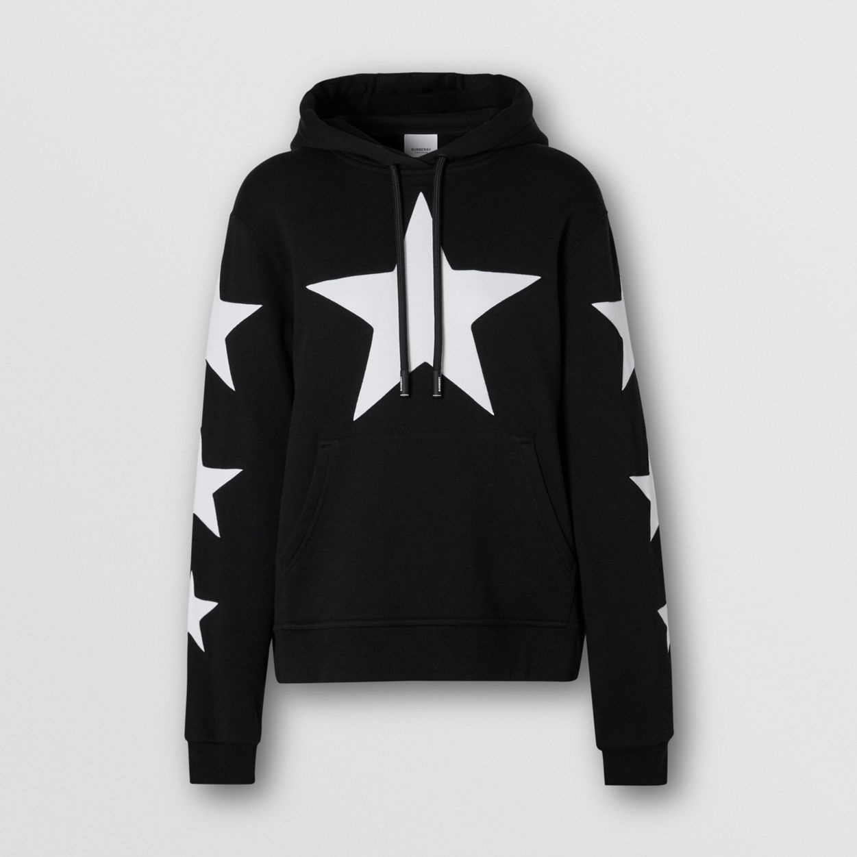 Star Motif Cotton Oversized Hoodie - 1