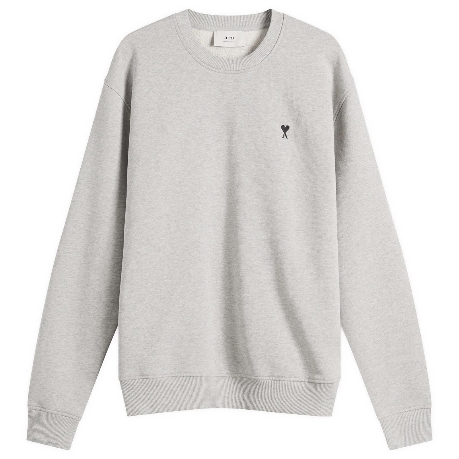 AMI Paris Loopback Light Fleece ADC Sweatshirt - 1