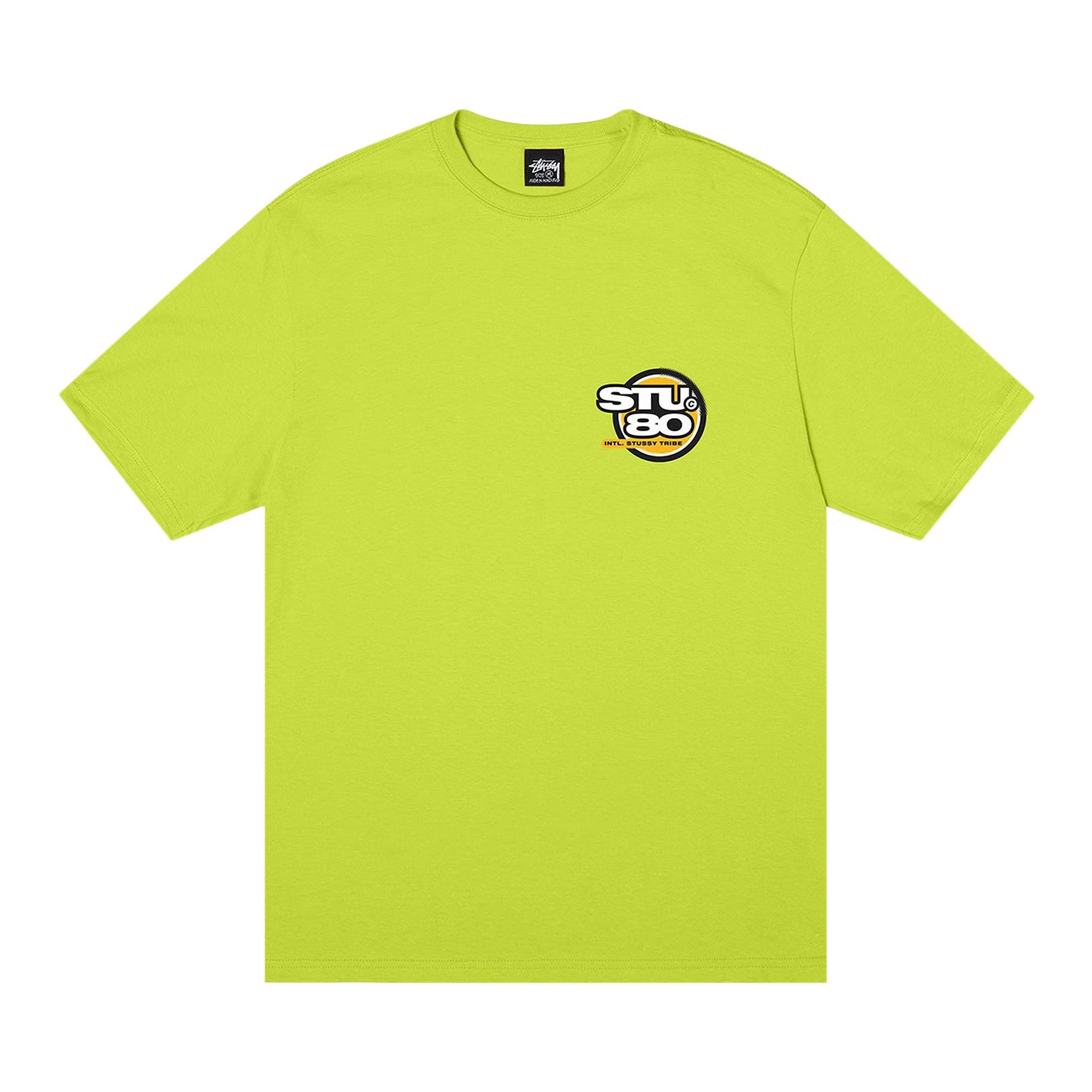 Stussy Hot 80 Tee 'Keylime' - 1