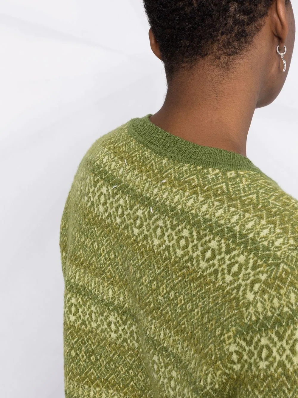 Fair Isle distressed-finish jumper - 3