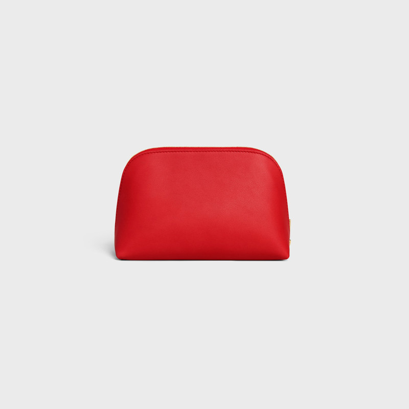 SMALL COSMETIC POUCH IN SMOOTH CALFSKIN 3