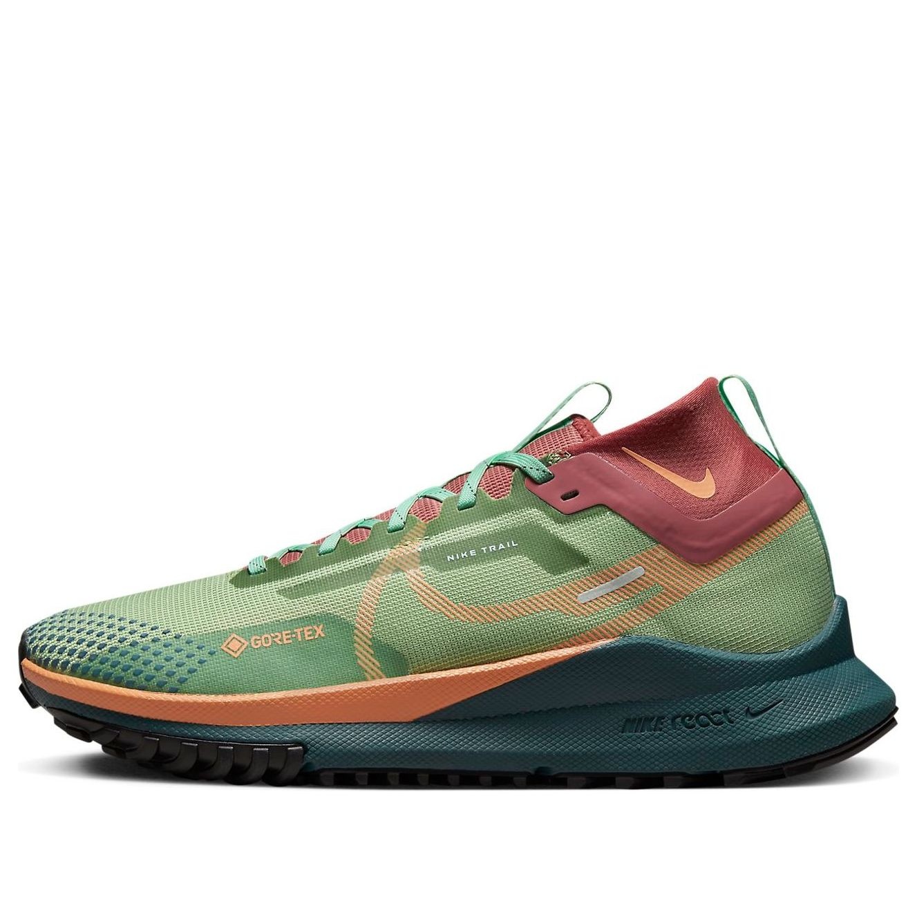 (WMNS) Nike React Pegasus Trail 4 GORE-TEX 'Alligator Orange Trance' DJ7929-300 - 1