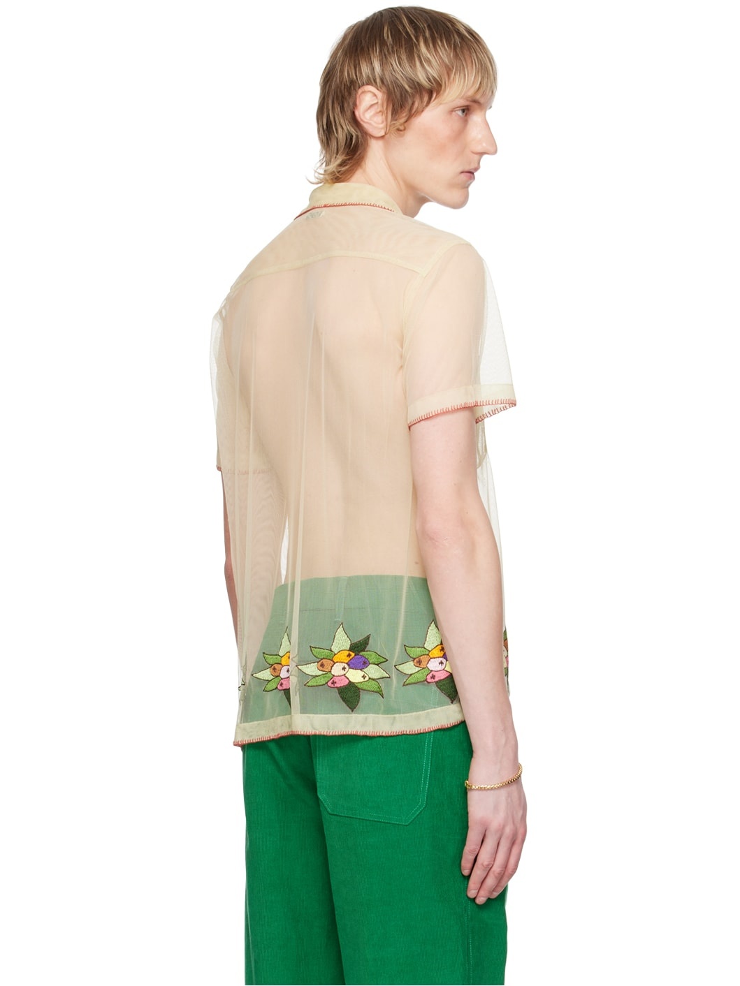 Off-White Embroidered Suncherry Shirt - 3