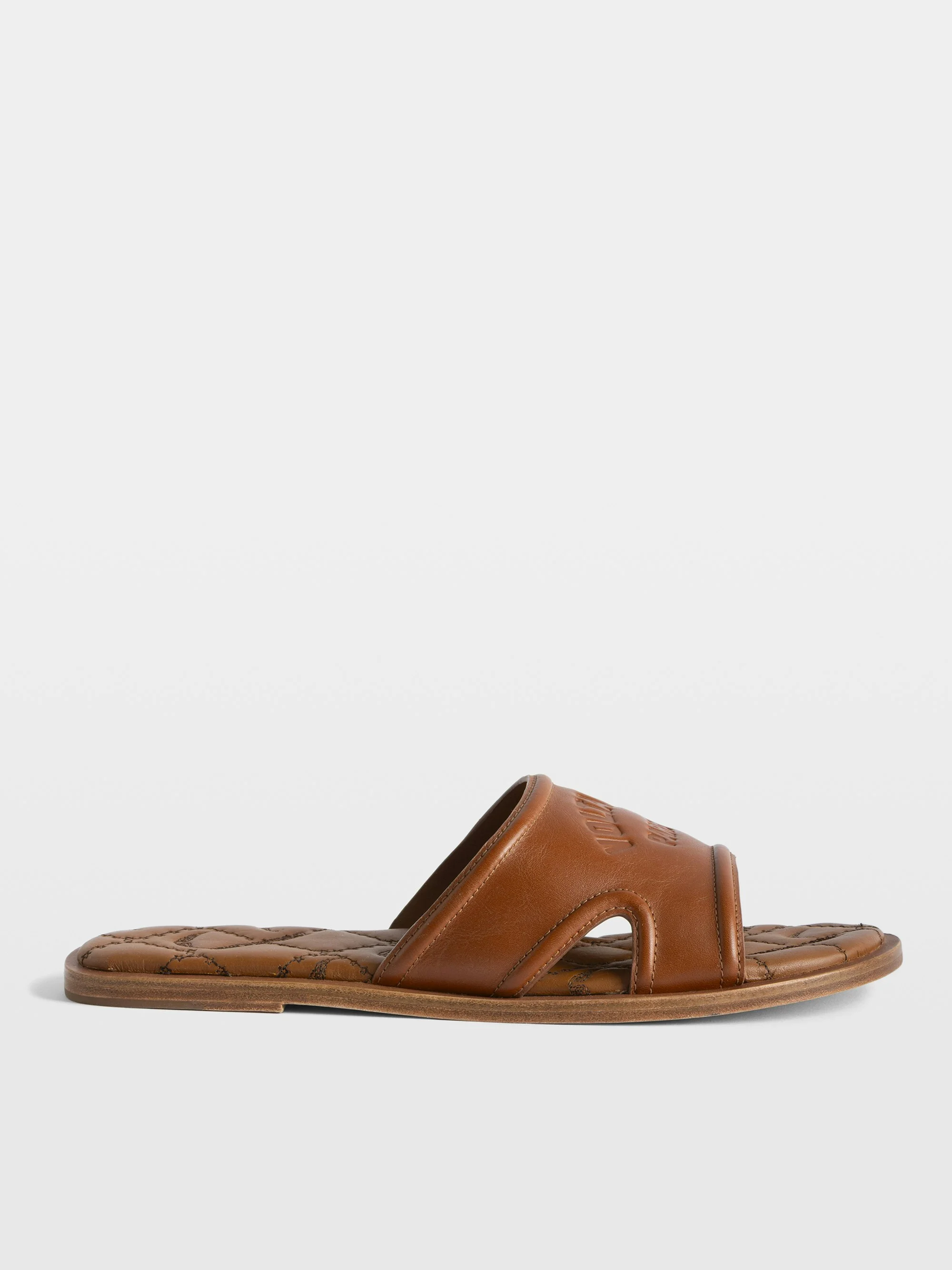 Beach Monogram Mules - 1