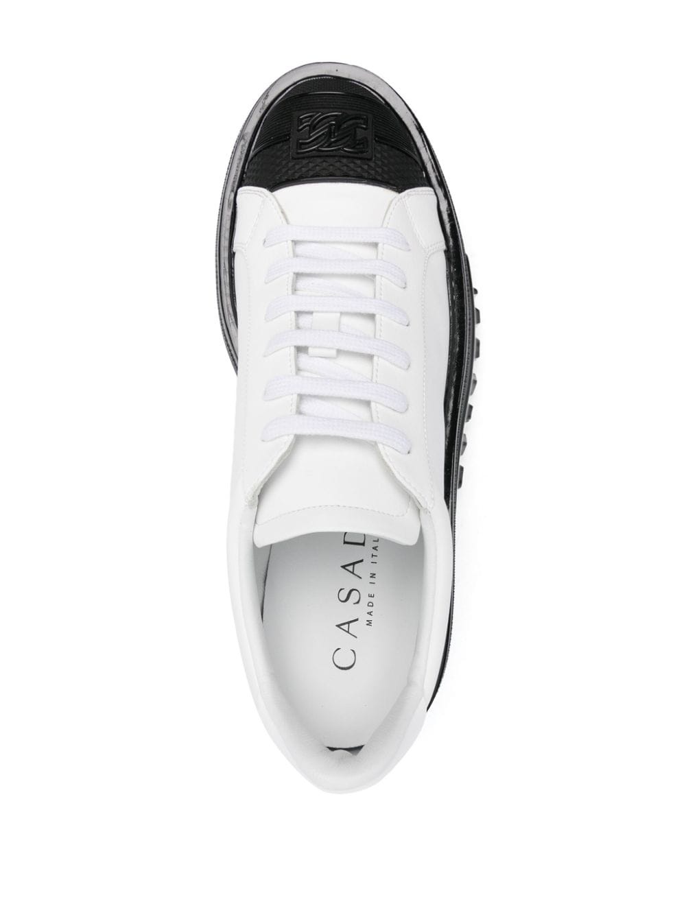 Nexus leather platform sneakers - 4
