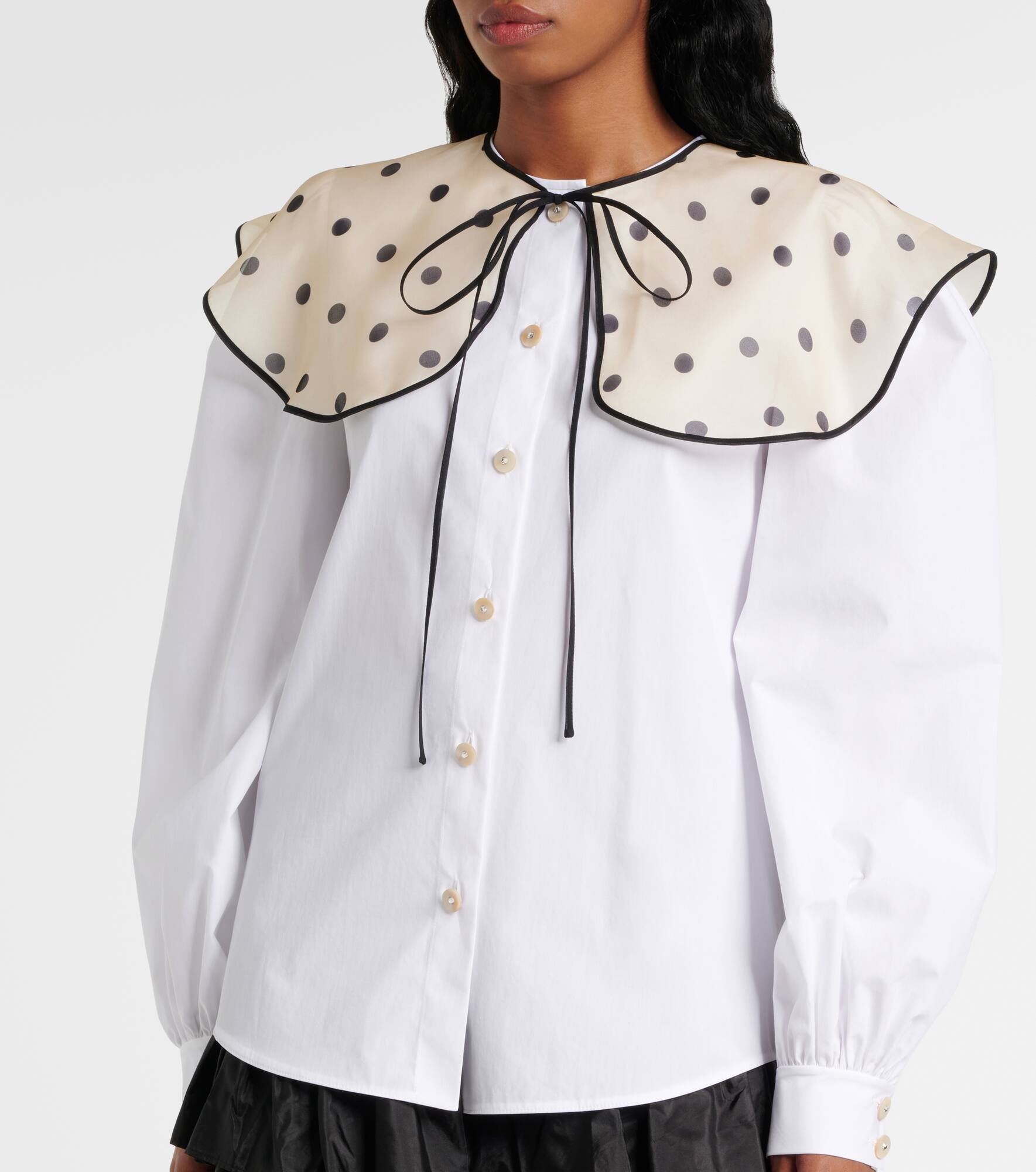 Cotton poplin shirt - 6