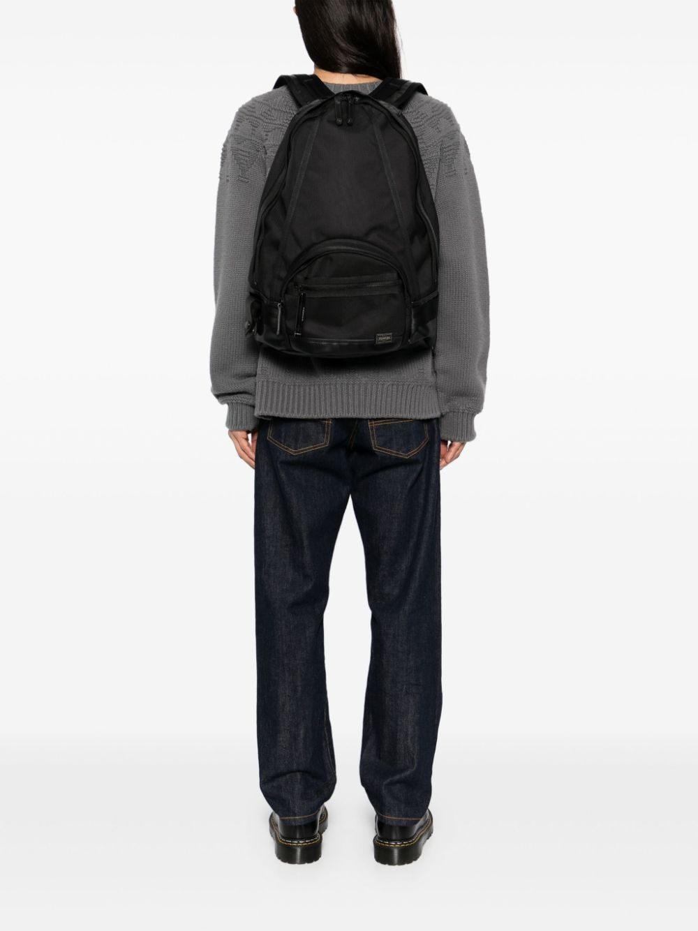 logo-patch backpack - 2