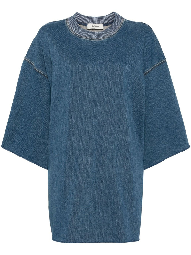 denim jersey 상단 1