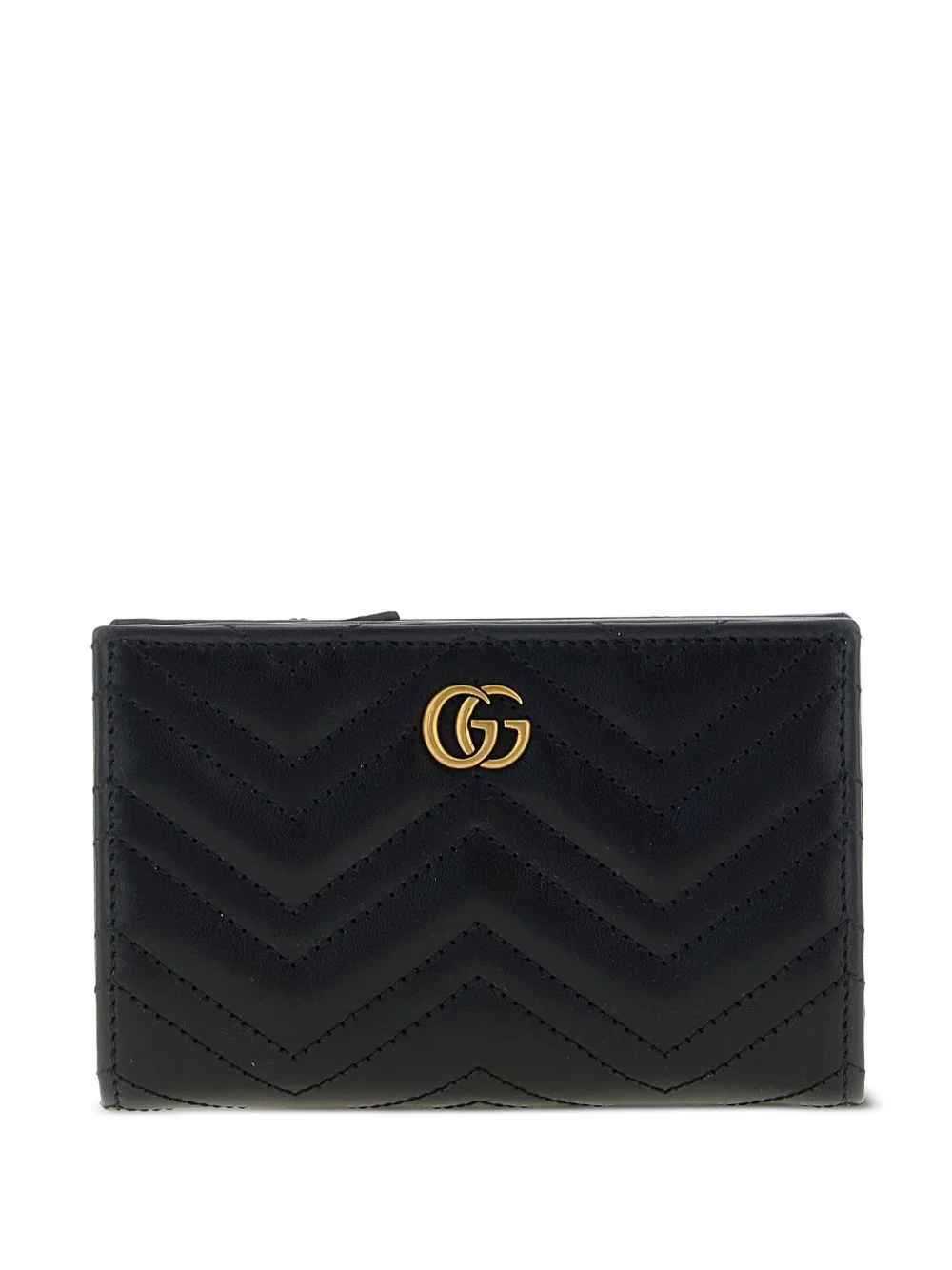 GG Marmont chevron-quilted wallet - 1