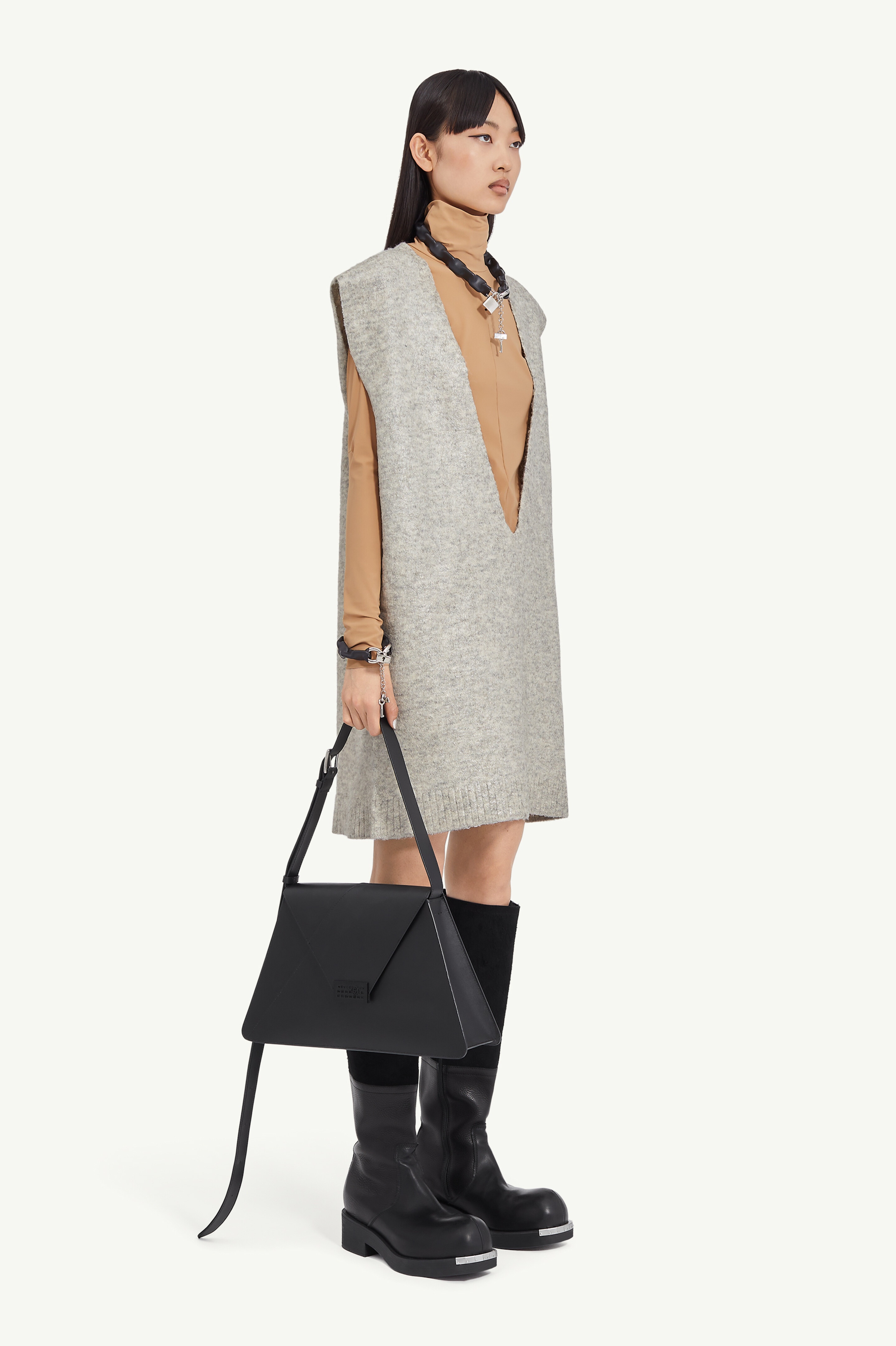 Knitted vest dress - 3