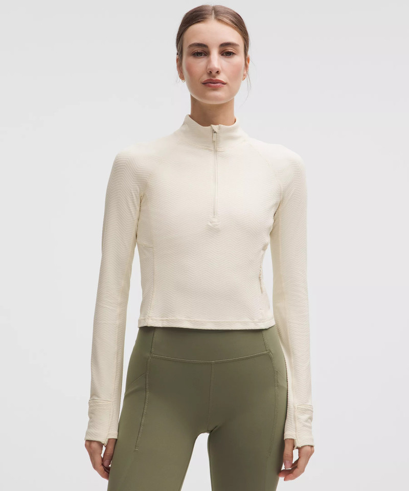It's Rulu Cropped Half Zip 1