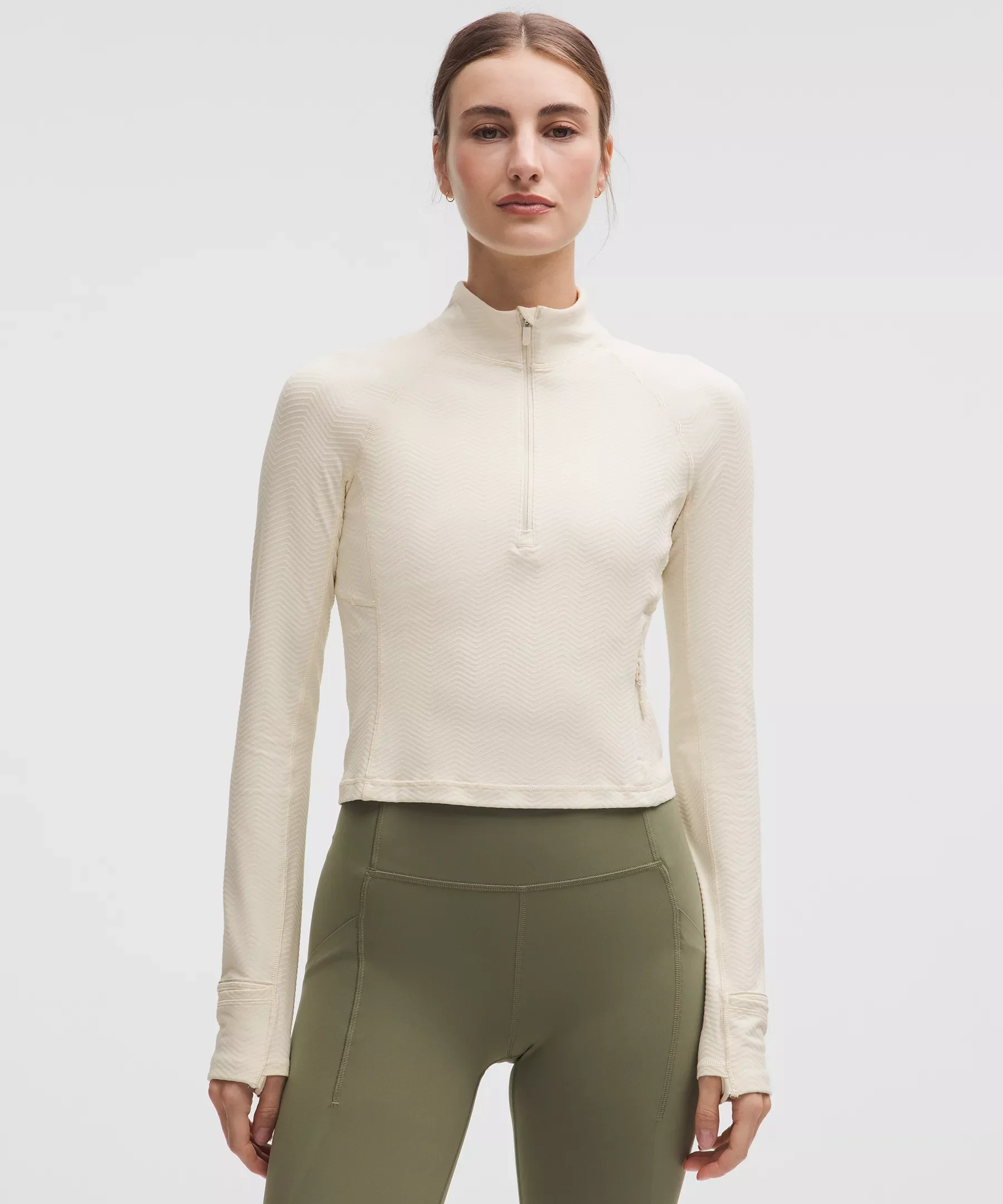 It's Rulu Cropped Half Zip - 1
