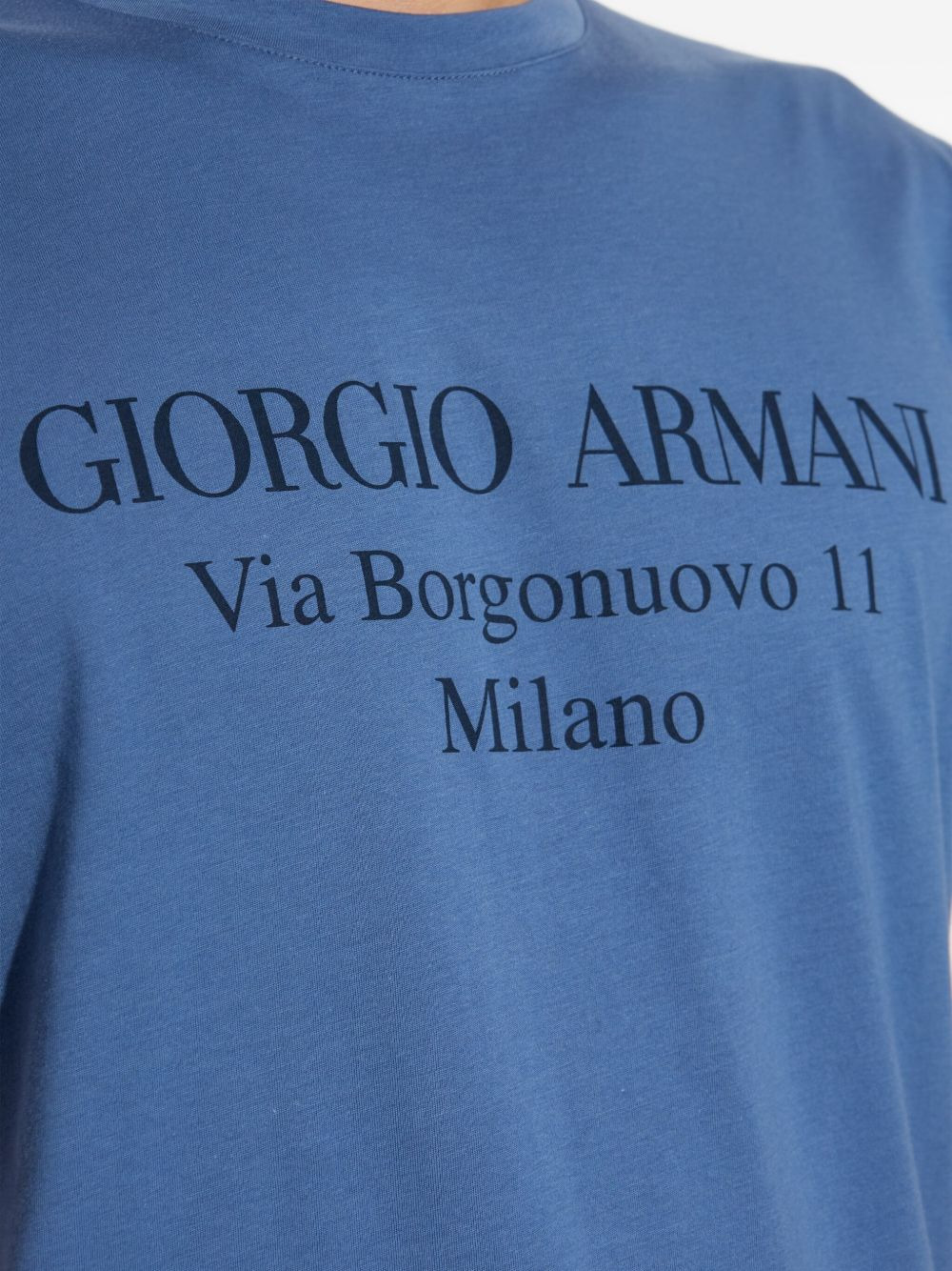 logo-print cotton T-shirt - 5