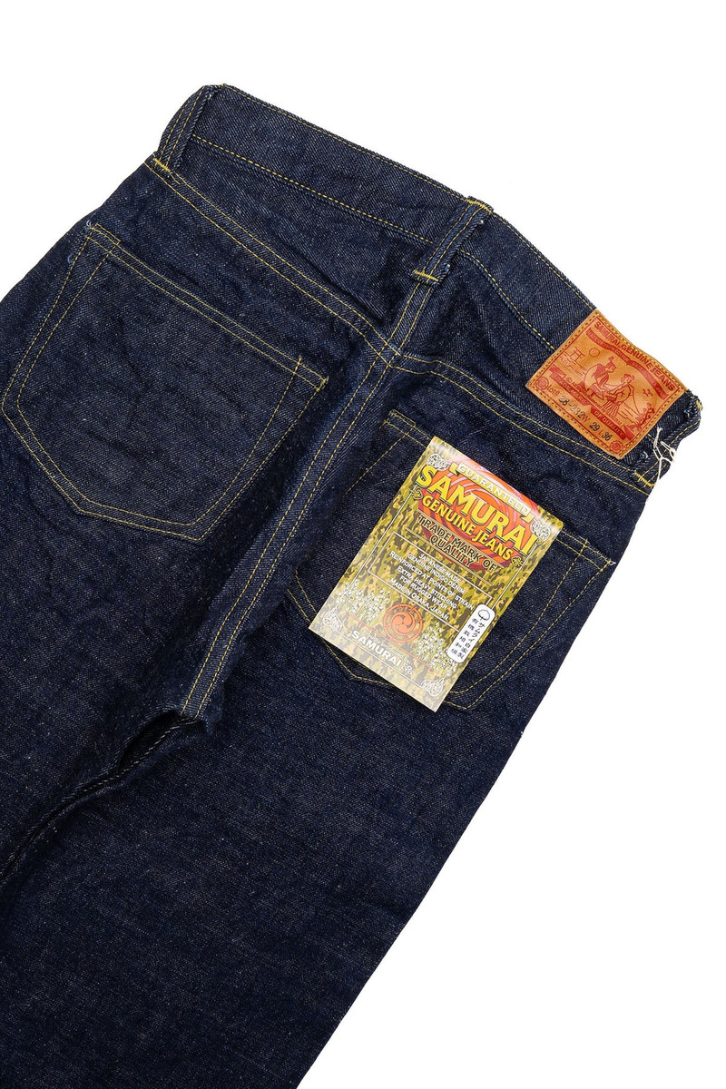Samurai Jeans S2000HX II 15.8oz Samurai Cotton GL3 Selvedge Denim Relax Straight - Indigo outlook