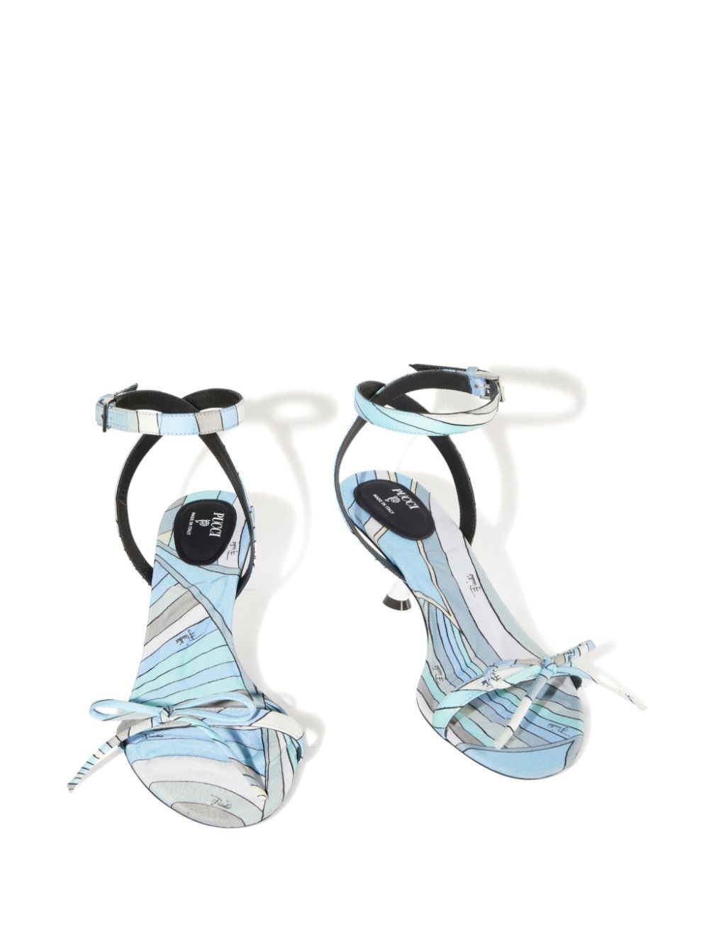 Iride-print sandals - 5