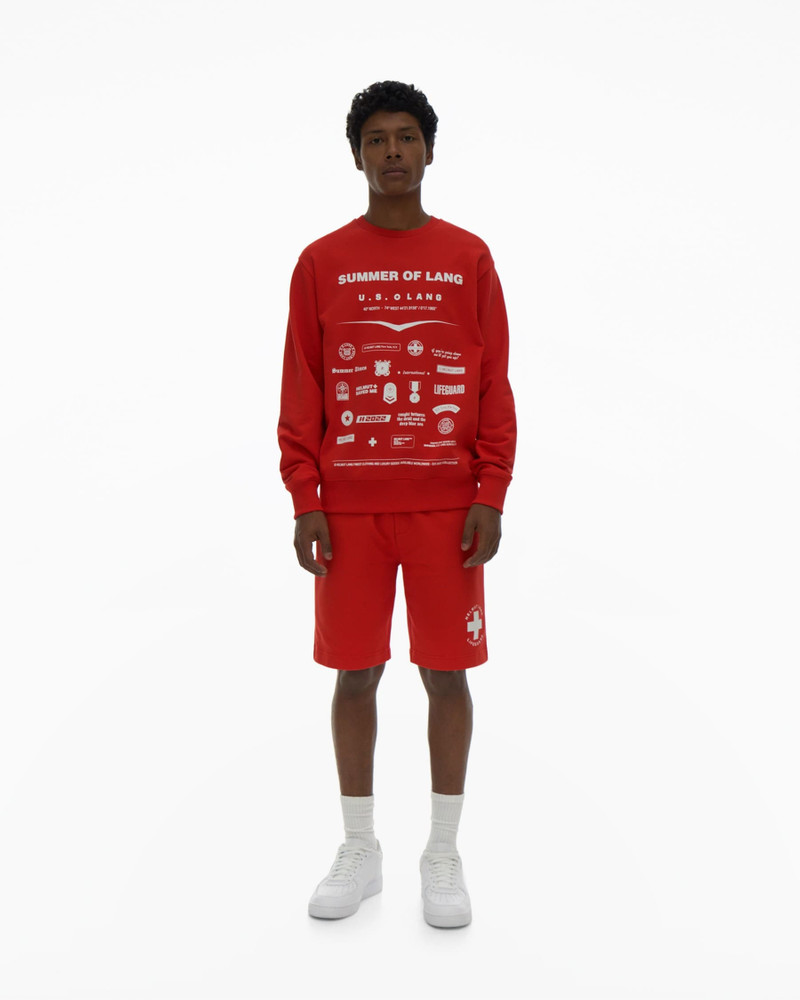 Helmut Lang BADGE CREWNECK outlook