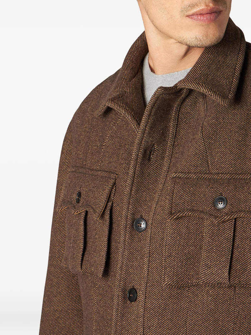 Carlo flapped belted jacket 3