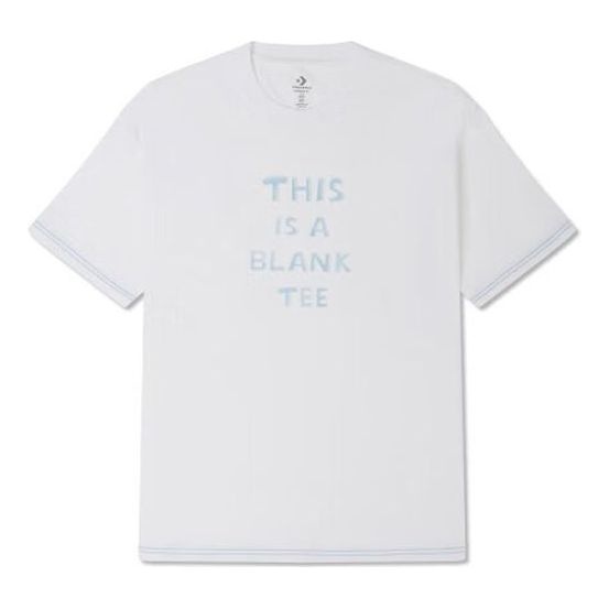 Converse White Pack Verbiage Tee 'White' 10025873-A01 - 1