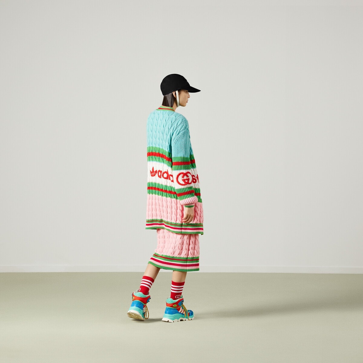 adidas x Gucci wool dress - 3