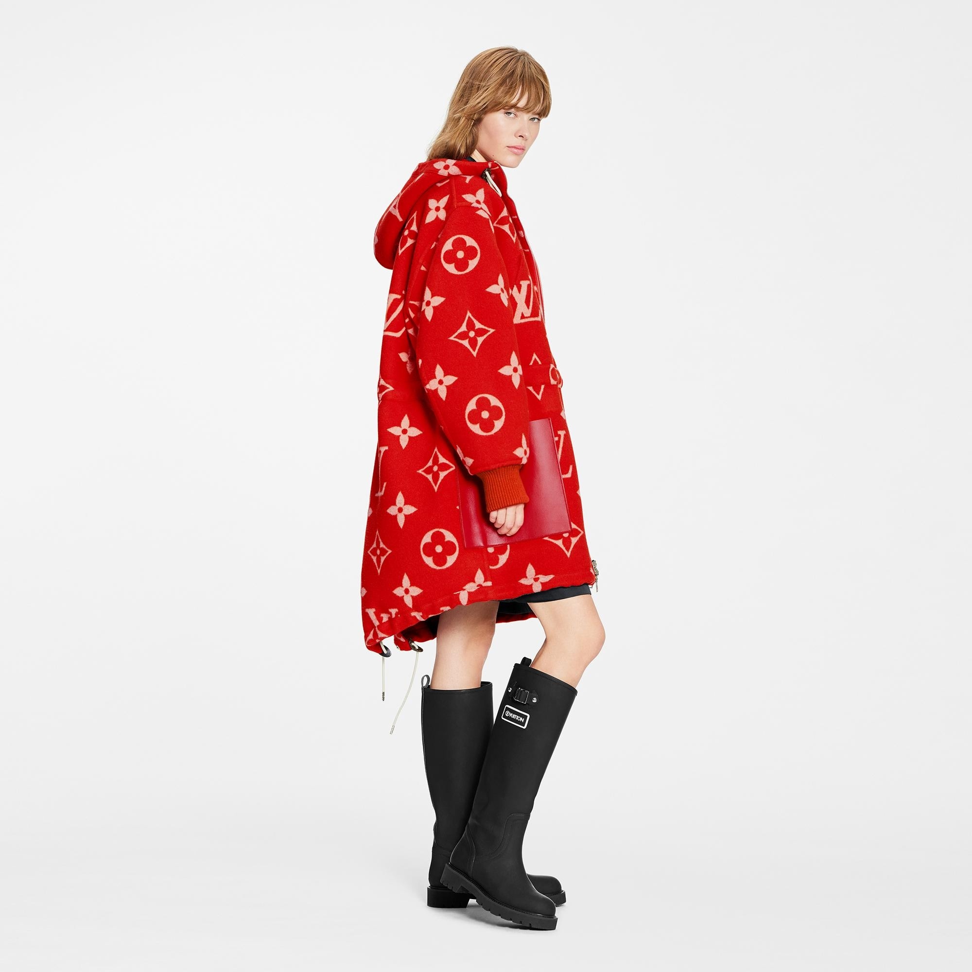 Reversible Monogram Cashgora Parka - 4
