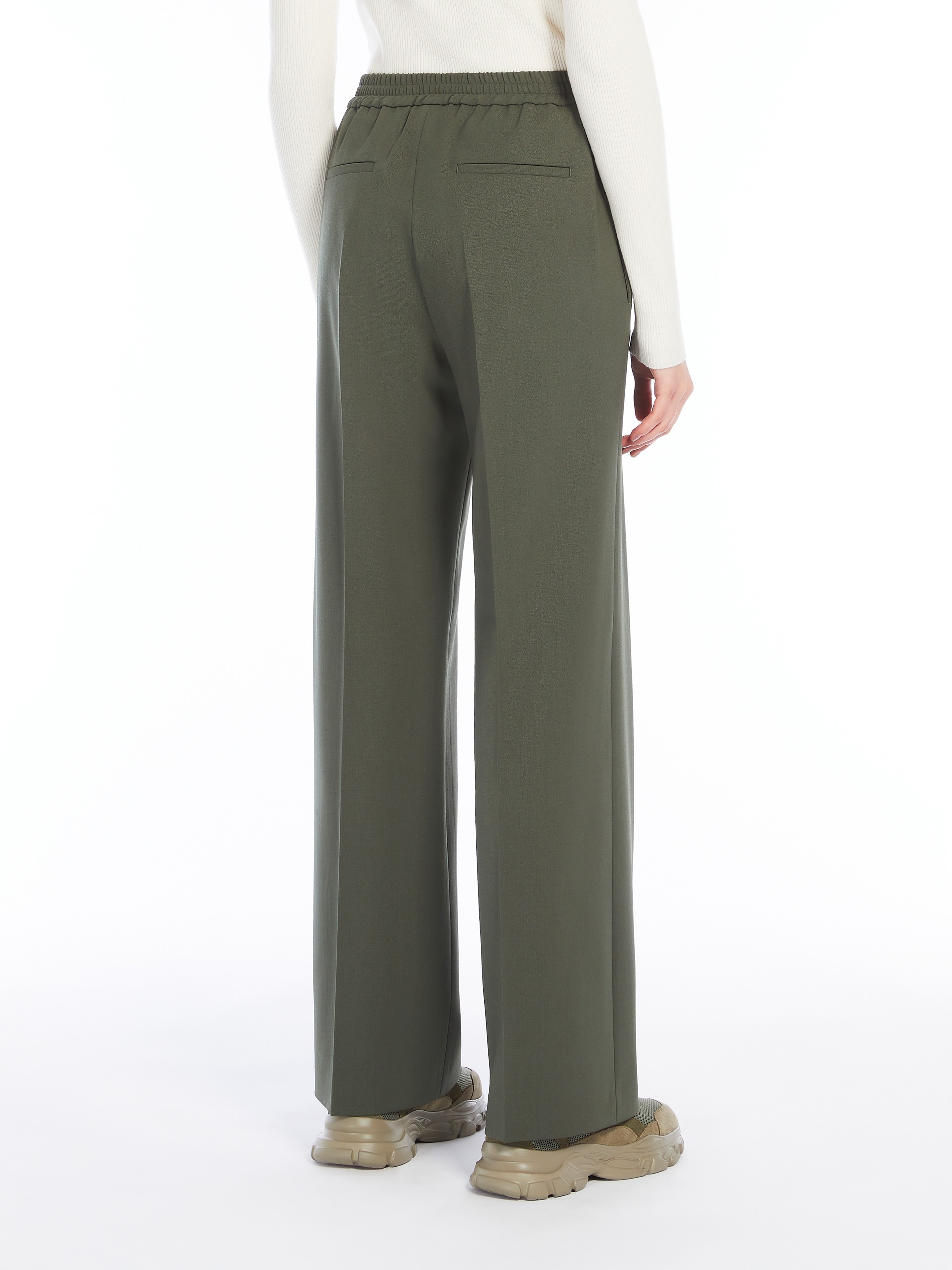 PETRA Wool gabardine trousers - 4