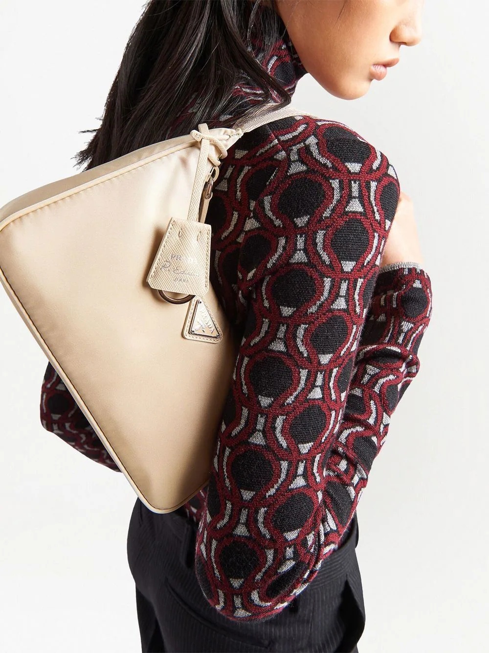 logo-plaque mini bag - 6