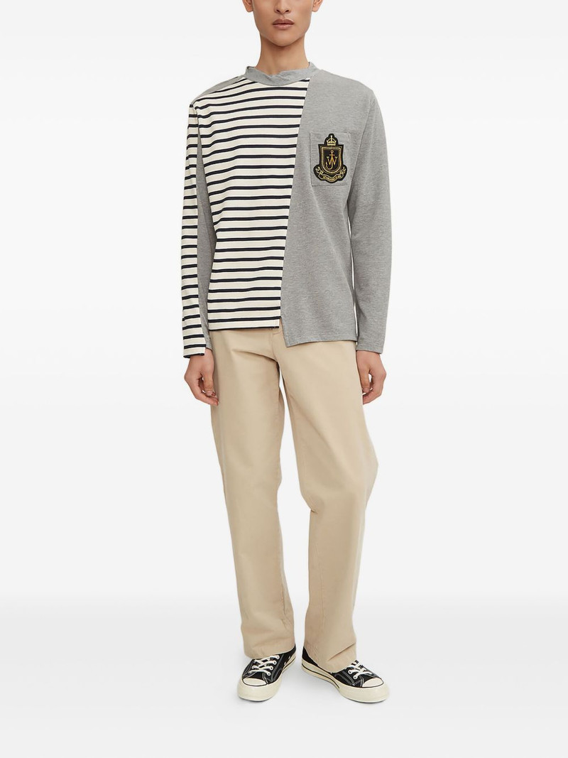 JW Anderson striped long sleeve T-shirt outlook