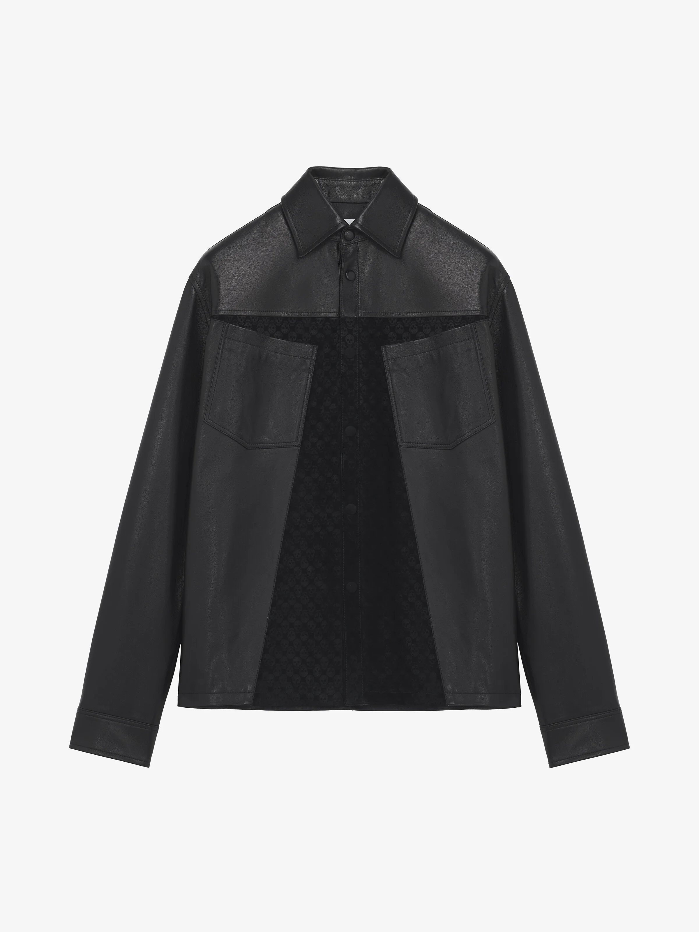 Leather Overshirt - 1