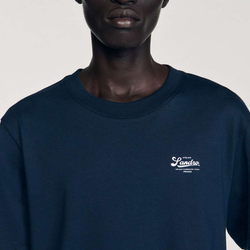 T-SHIRT WITH APPLIQUÉ LOGO 4