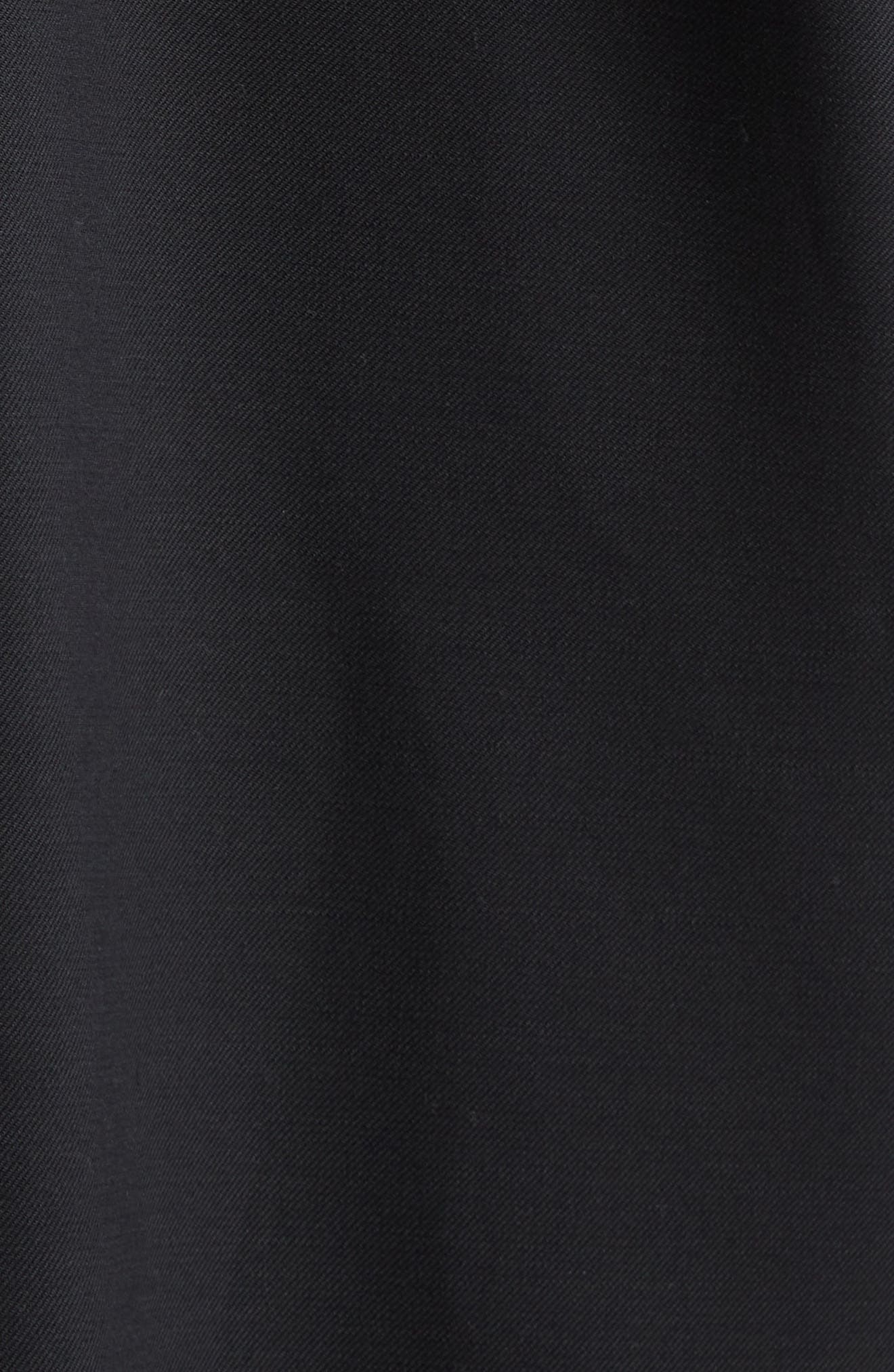Oversize Stretch Gabardine Coat - 6