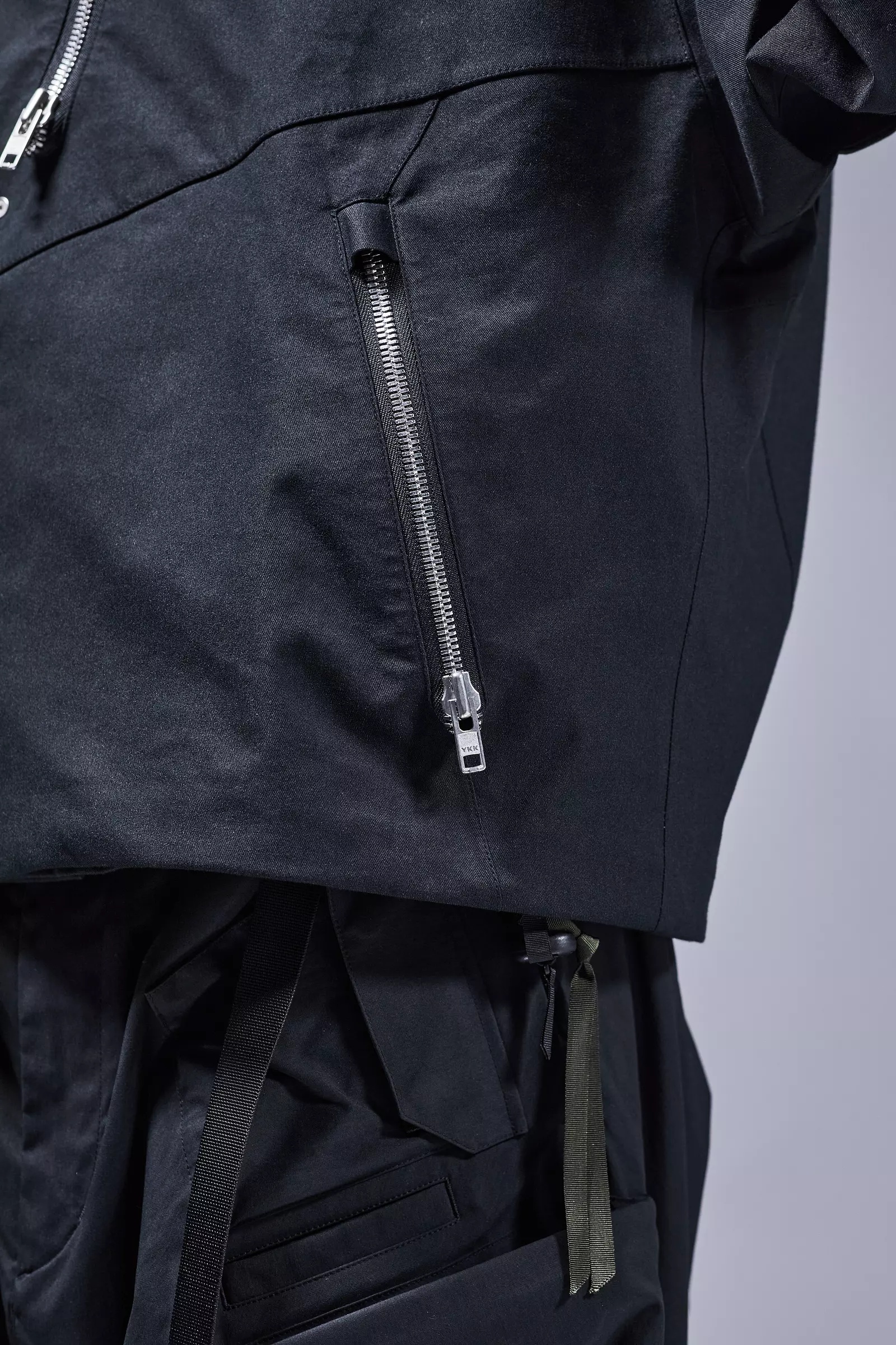 J68W-BQ 3L Rider Jacket Black - 26