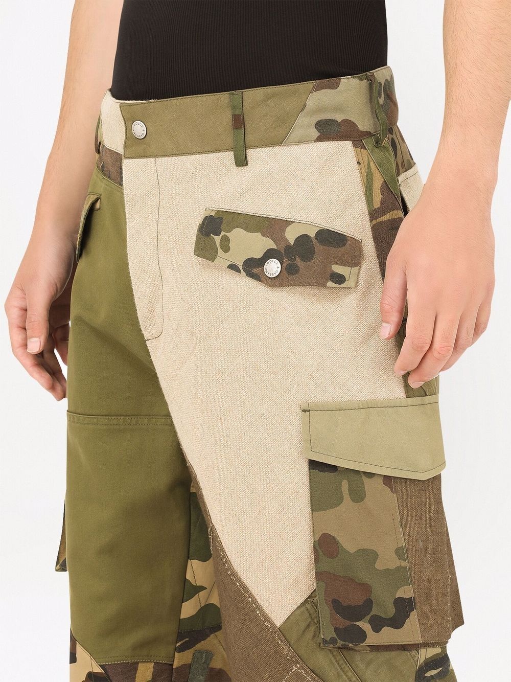 camouflage-print cargo trousers - 5