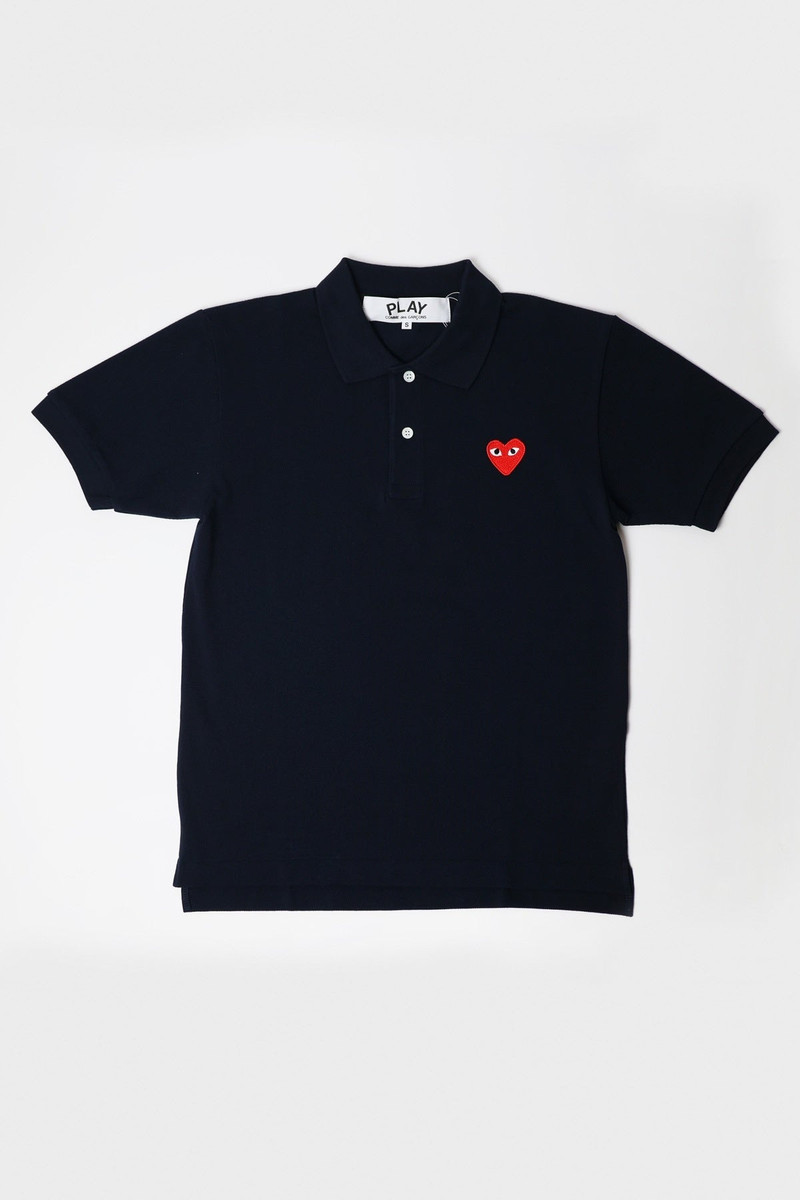RED HEART POLO - NAVY - 1