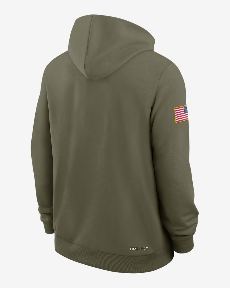 Nike Kentucky 2025 Military Appreciation Men's Nike Dri-FIT College Pullover Hoodie outlook