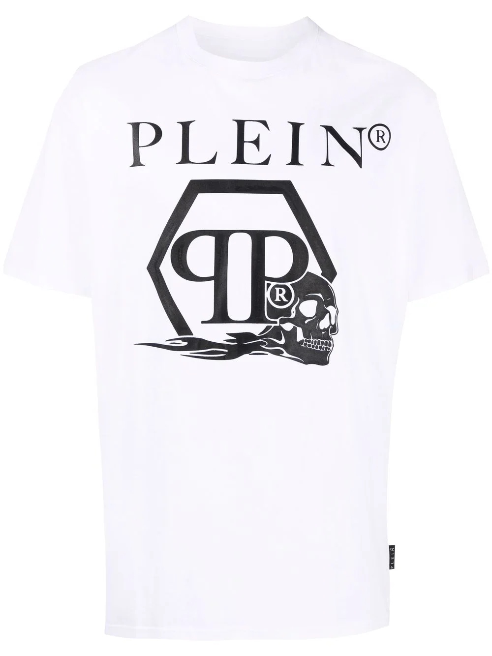 skull and logo-print T-shirt - 1