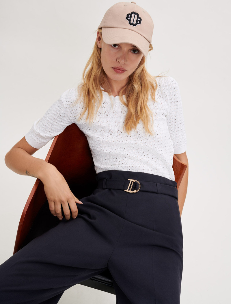 Clover logo cotton cap 5