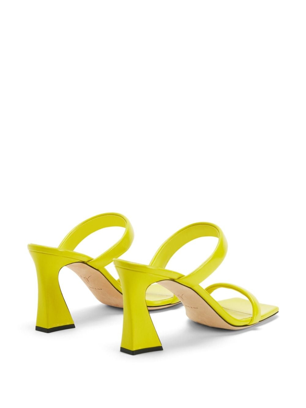 Flaminia 85mm leather mules - 3