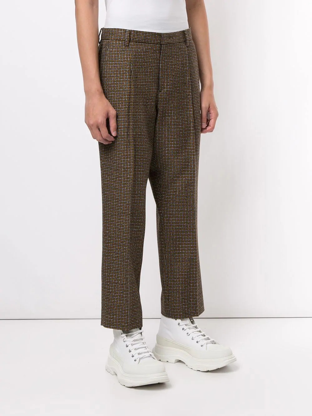 tailored tweed trousers - 3