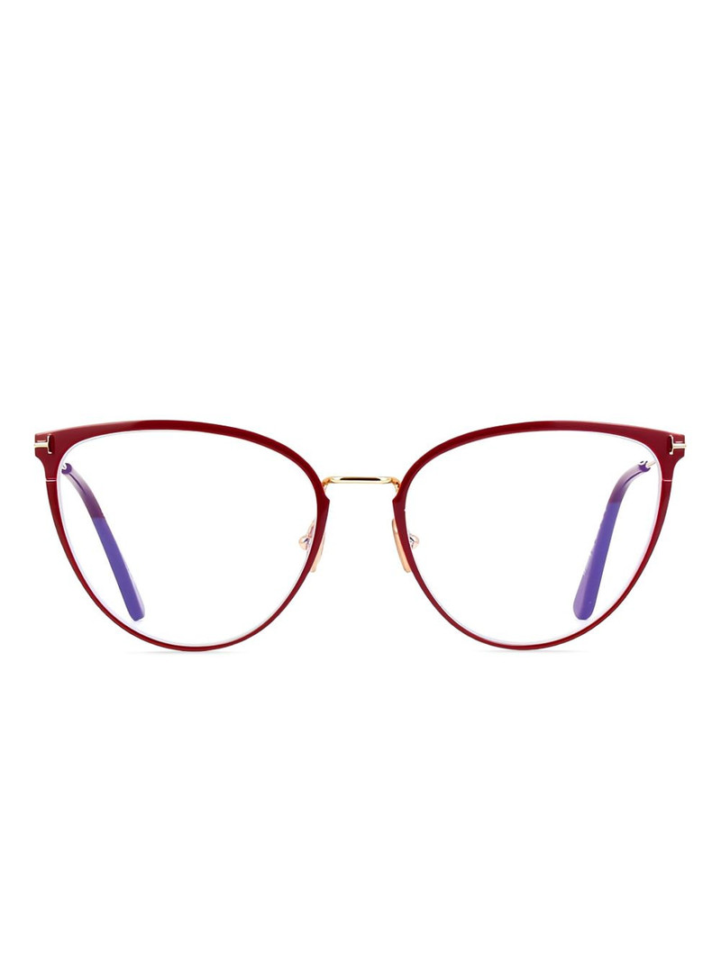 cat eye-frame glasses 1