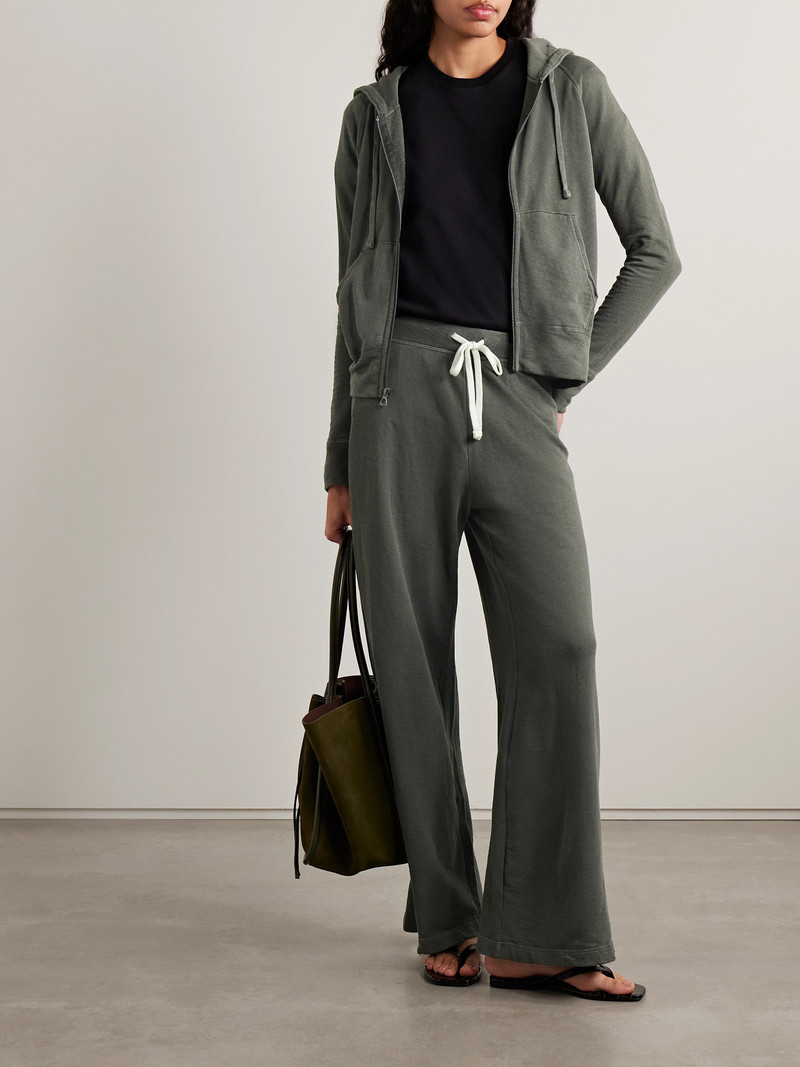 JAMES PERSE Vintage French Cotton-terry Hoodie outlook