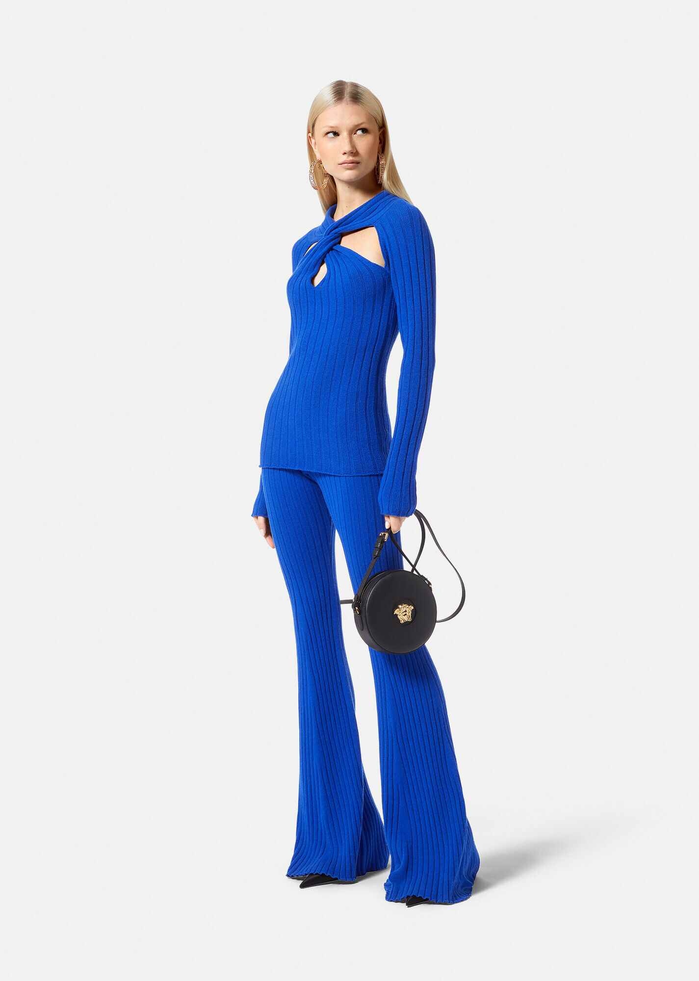 Ribbed Twisted Jumper - 2