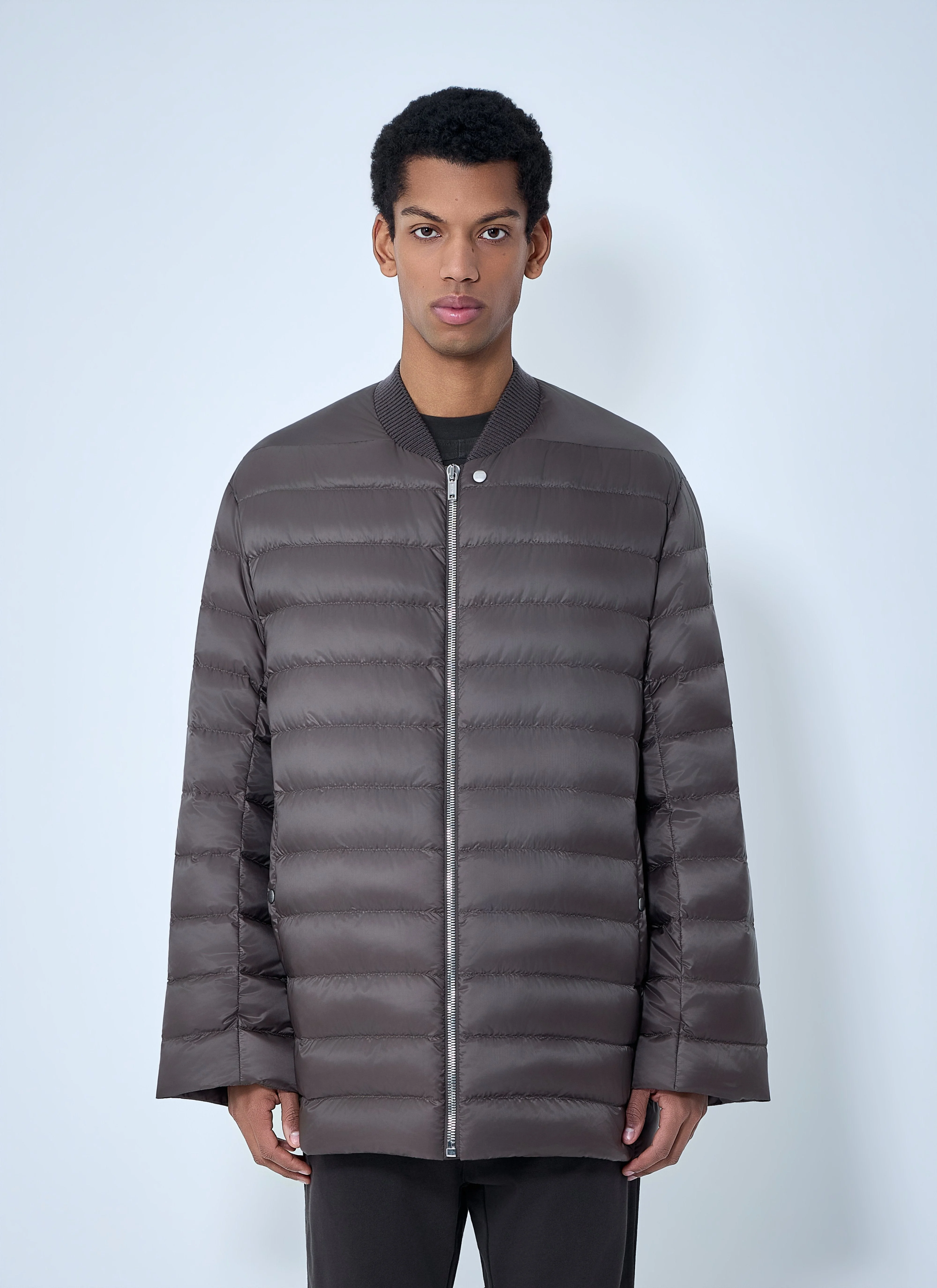 Moncler + Rick Owens Men Flight Parka Bomber Jacket - 1