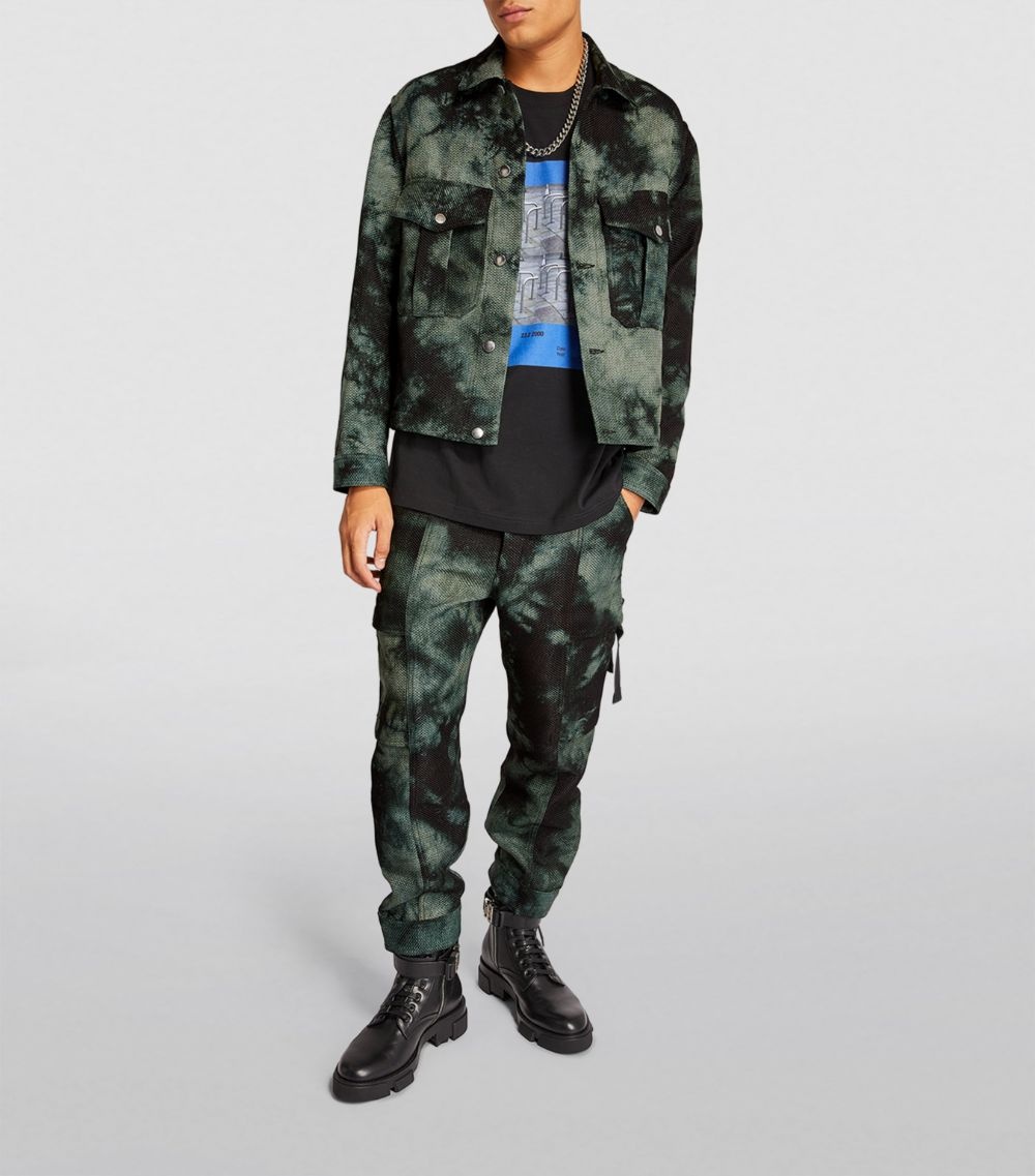Song for the Mute Gradient-Dye Cargo Trousers | REVERSIBLE