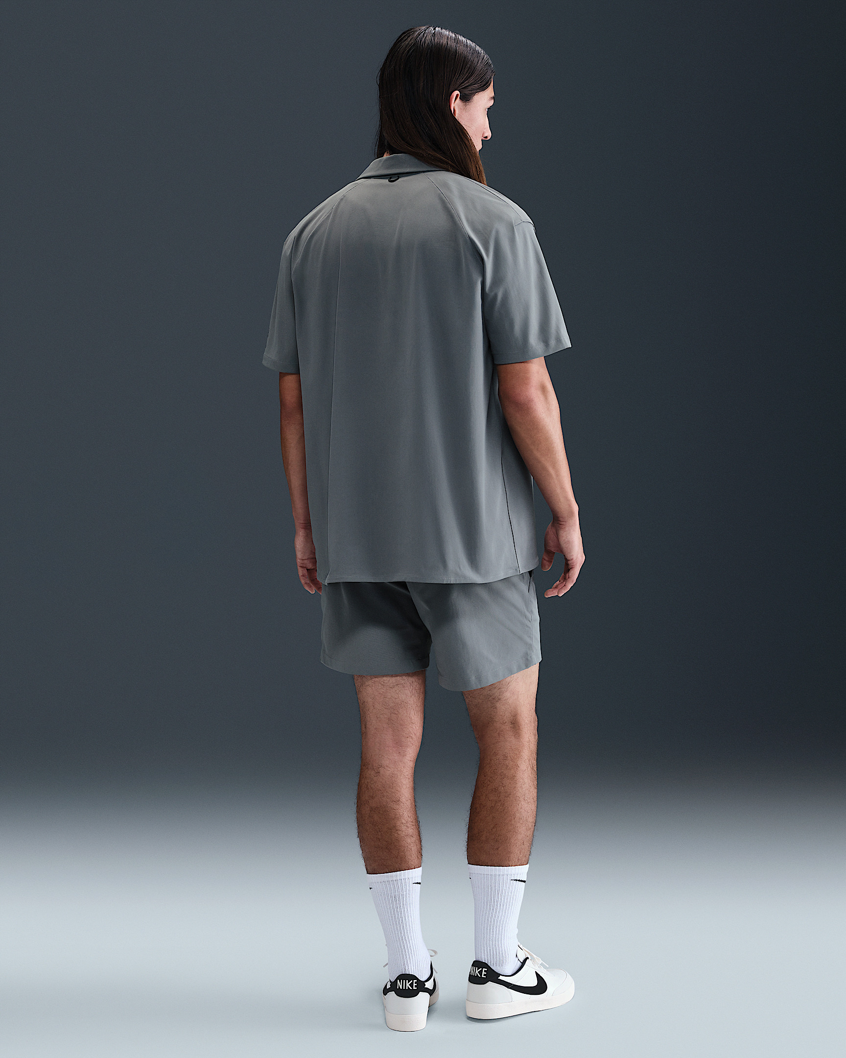 Nike 24.7 PerfectStretch Men's Dri-FIT Short-Sleeve Snap-Down Top - 5
