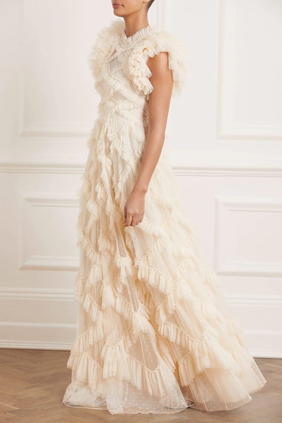 Genevieve Ruffle Gown - 1