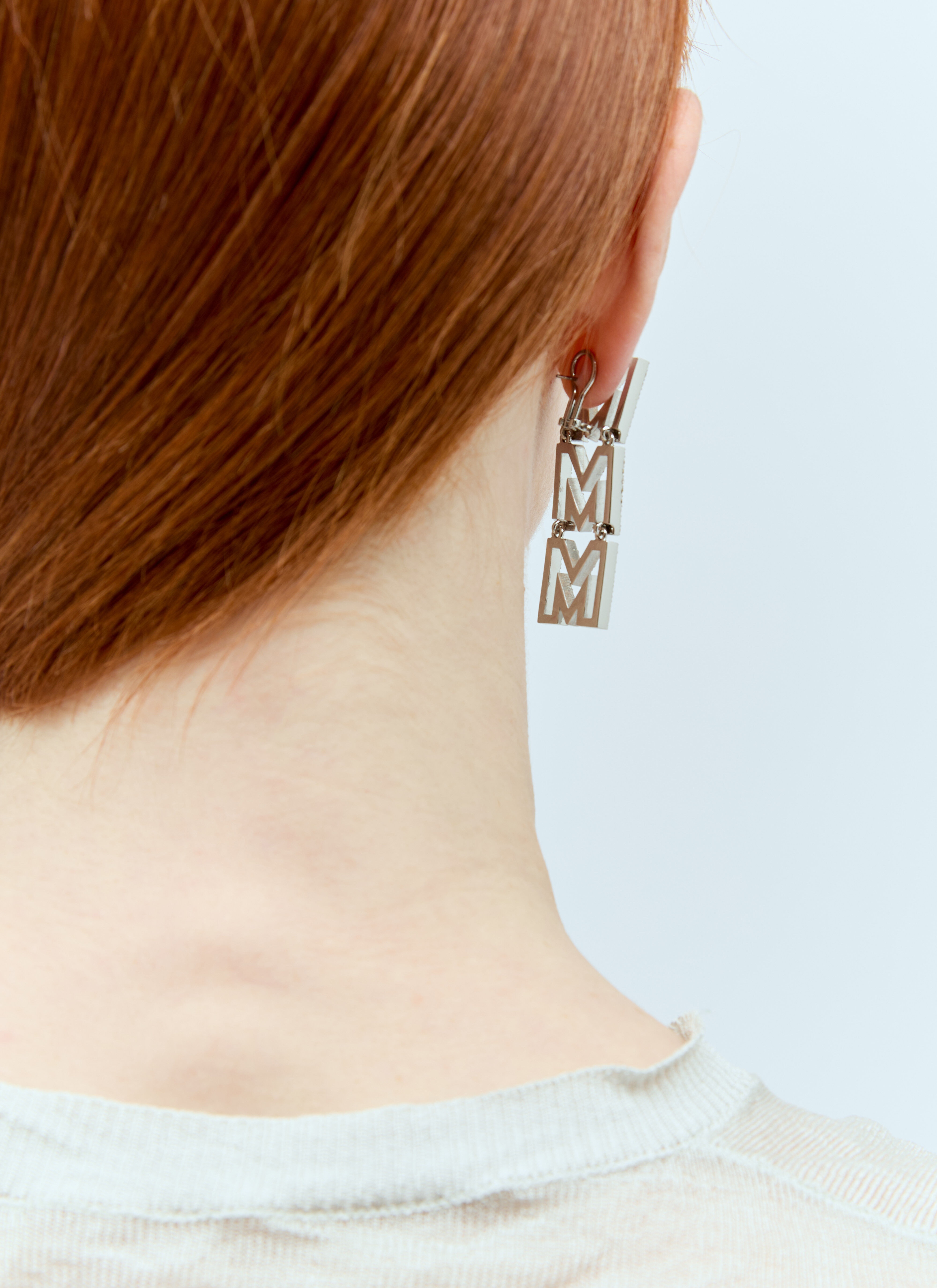 MJ Logo Earrings - 5