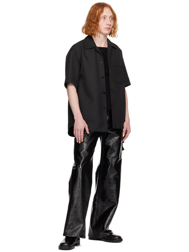 courrèges Black Sailor Trousers outlook