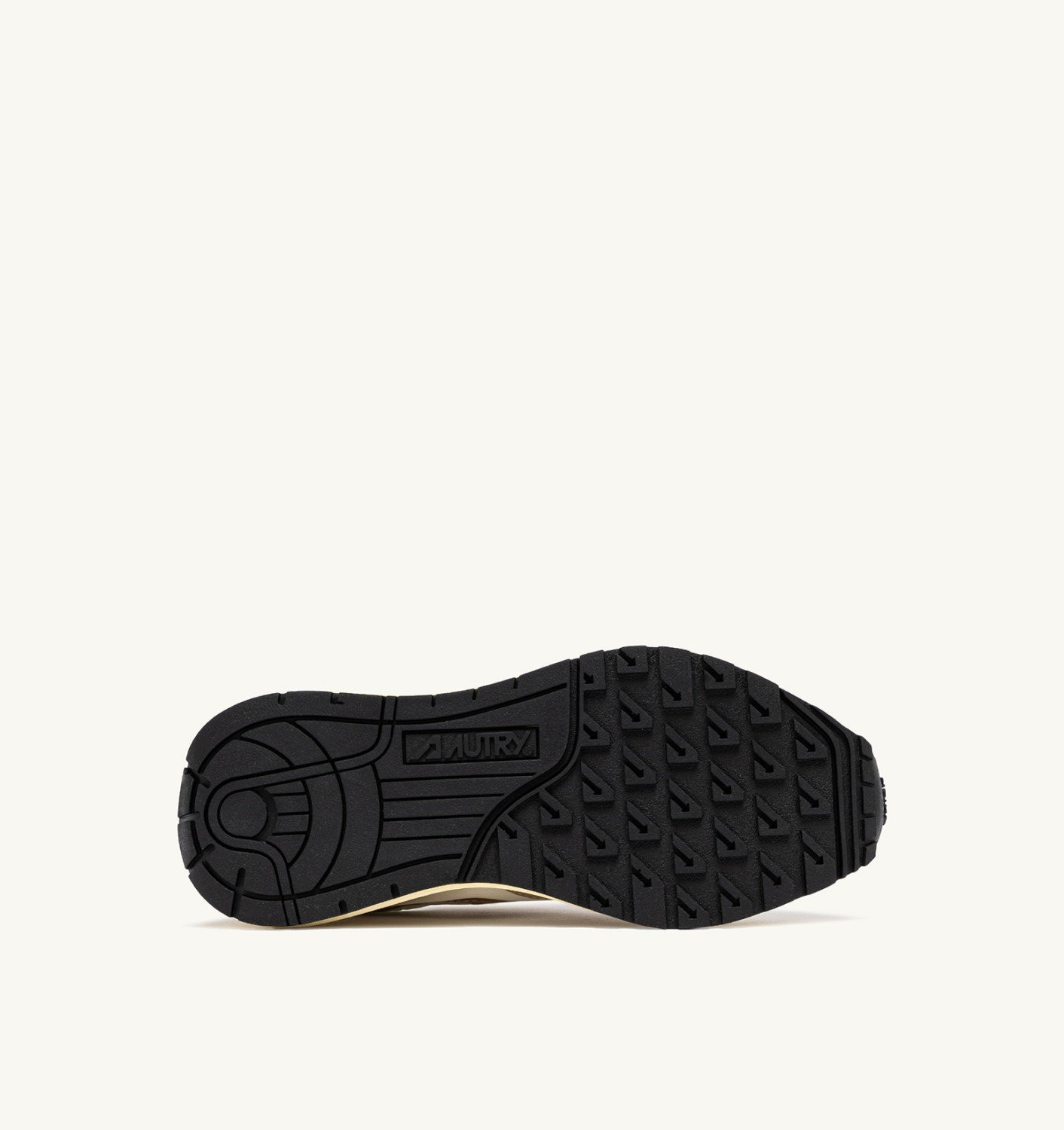 REELWIND LOW SNEAKERS IN WHITE NYLON AND GOLD TONE METALIZED LEATHER - 4