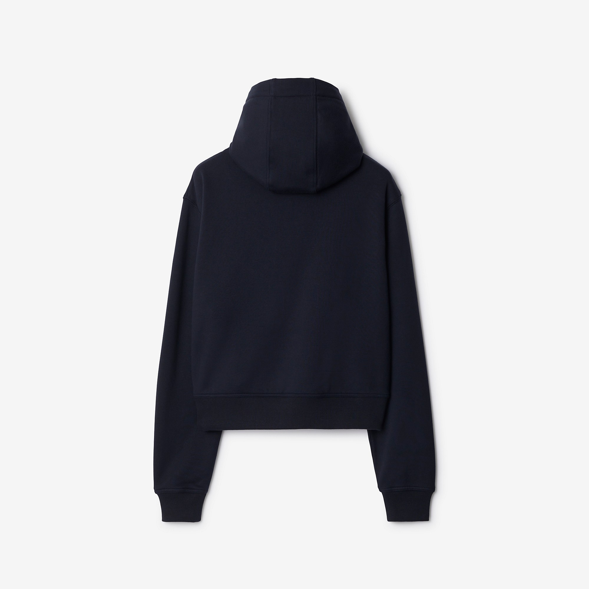 Cropped Cotton Hoodie - 2